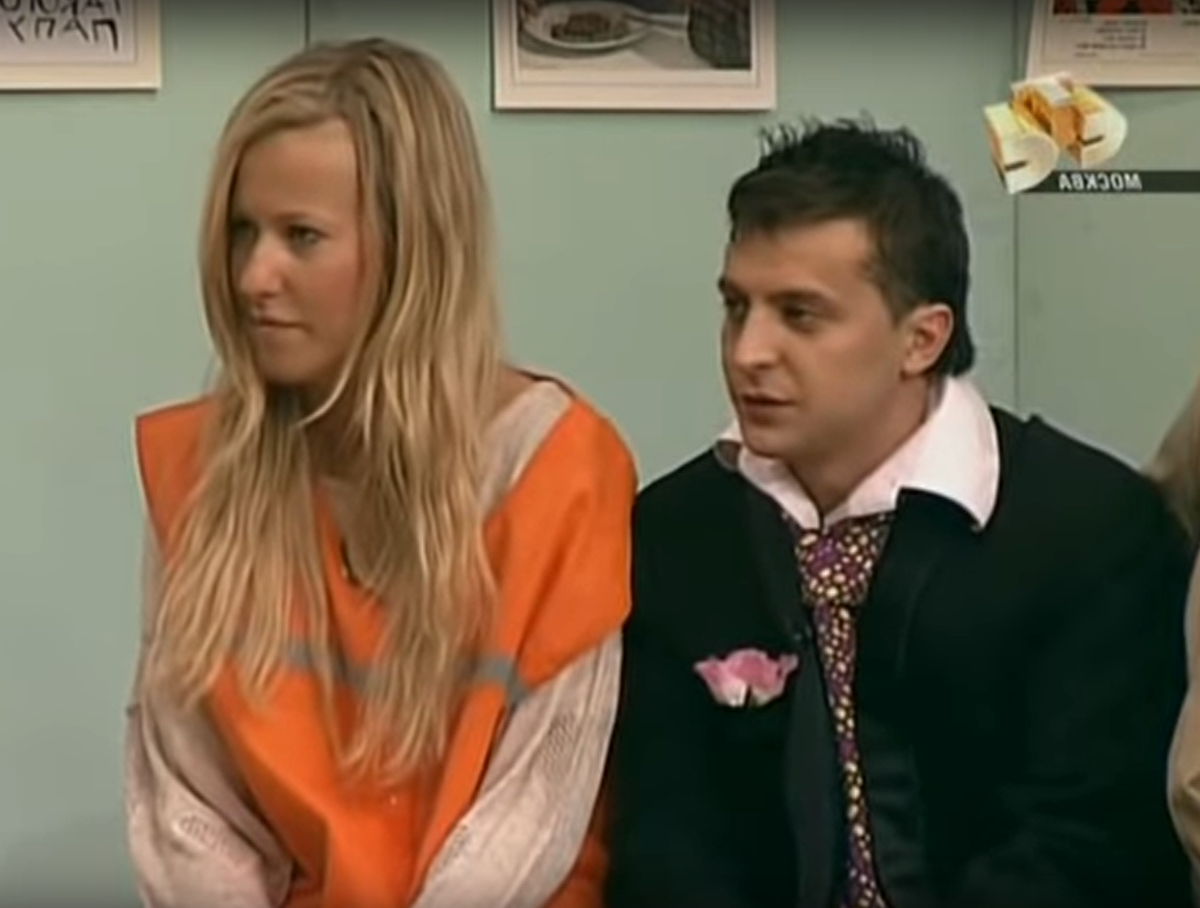 Владимир Зеленский и Ксения Собчак