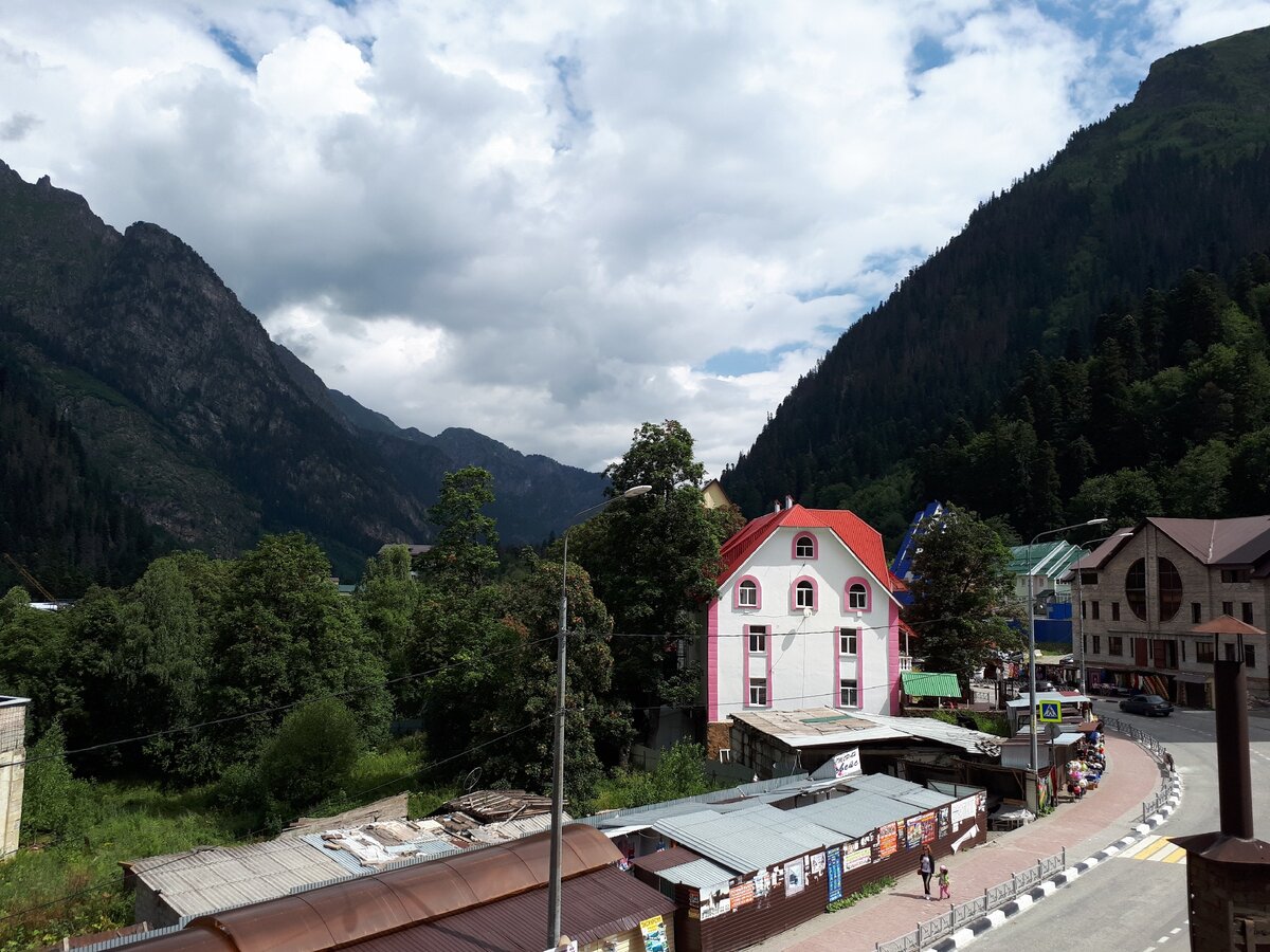 Домбай курортный поселок фото достопримечательности