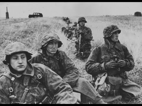 Солдаты Ваффен СС. Апрель 1945 г.