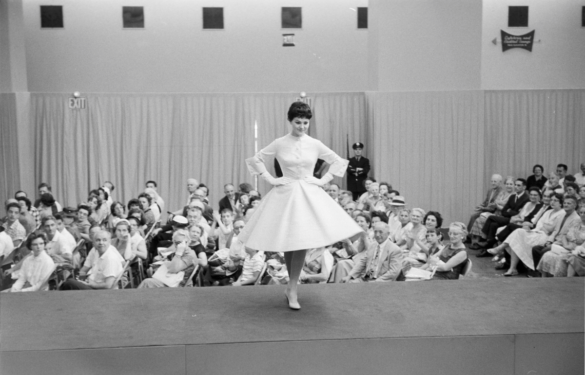 1959 год. Показ советской моды в США