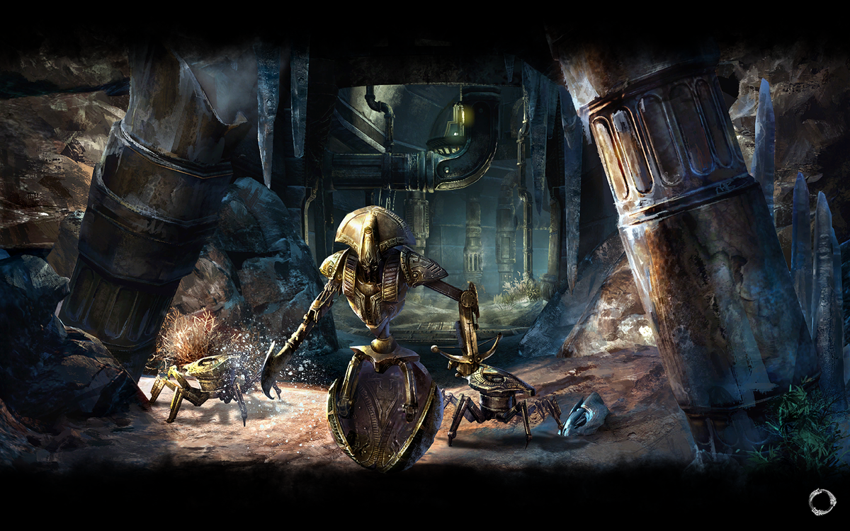 Куда же без двемерских развалин?