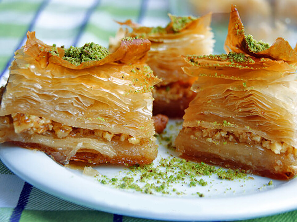 Пахлава в точности как в Турции, с минимальными усилиями 