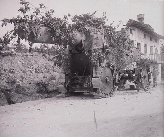 Замаскированное орудие. Фото с сайта http://gbmodelli.blogspot.com/