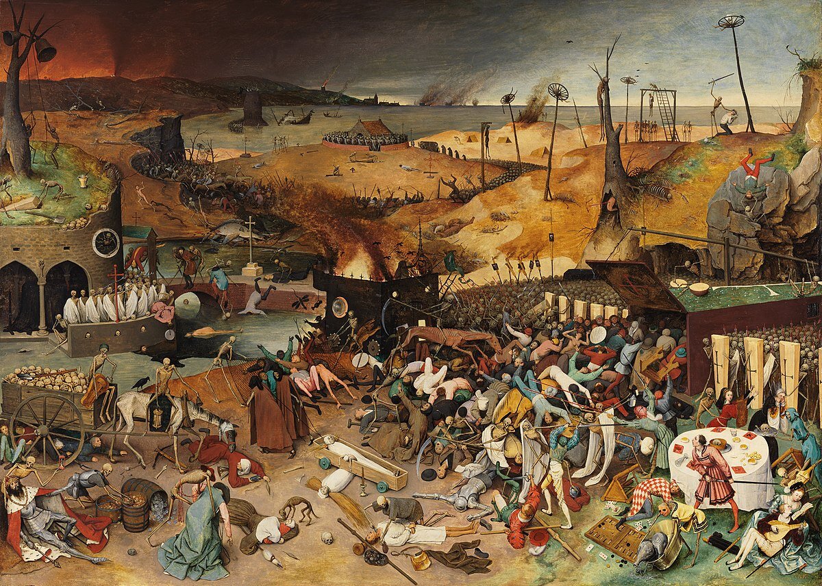 Триумф смерти.  Картина 1562- го года.