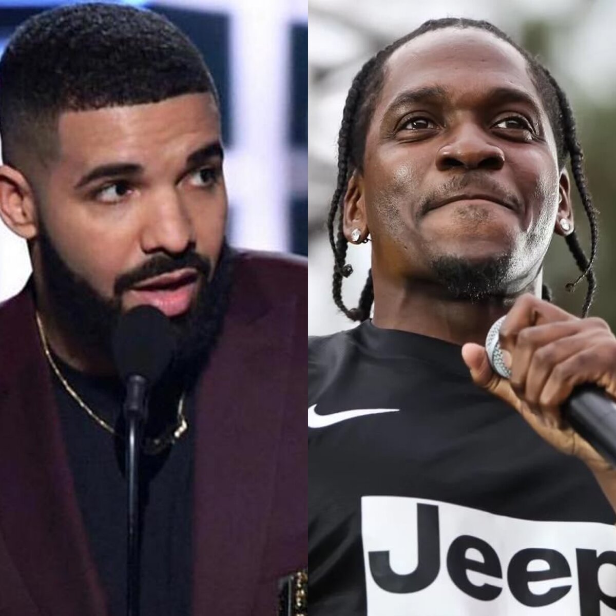 Дрейк; Pusha T