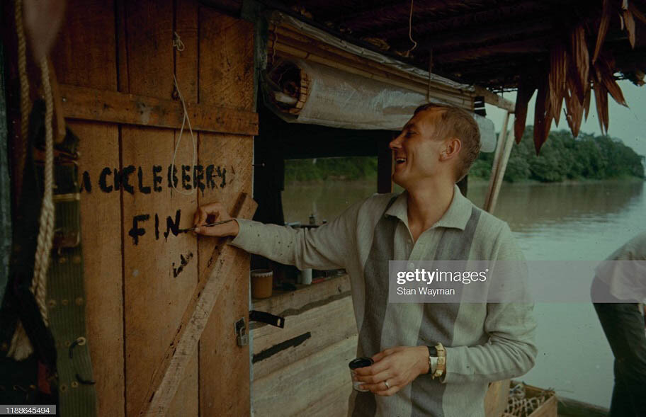 Евгений Евтушенко во время круиза по Амазонке. Бразилия, март 1968 г.