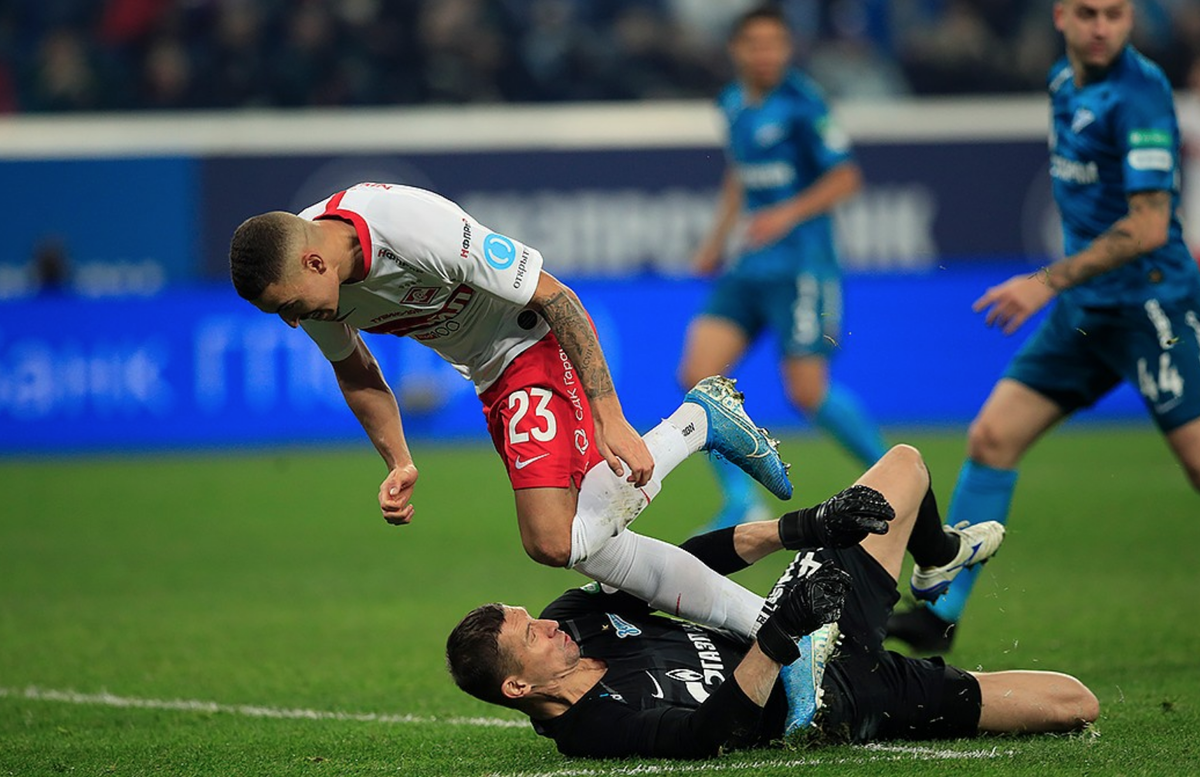 Джордан Ларссон и Михаил Кержаков. Фото spartak.com