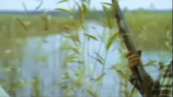 Кузьмич  вскидывает ТОЗ, а стреляет из Иж