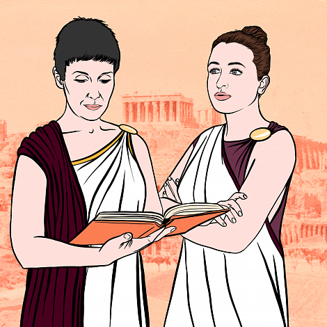 Античная литература — это произведения древних греков и римлян, написанные в первом тысячелетии до нашей эры и в начале нашей эры. 
