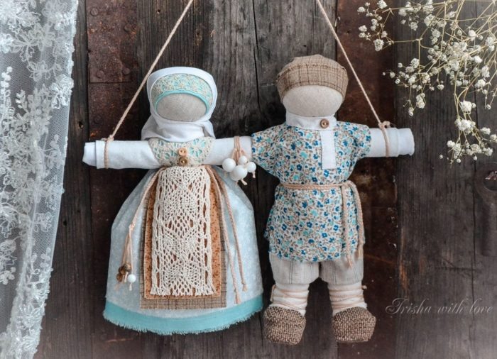 Как сделать славянские куклу «На беременность»