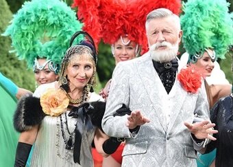 Кадр из сериала "Папик" Станислав Боклан с женой Натальей Клениной