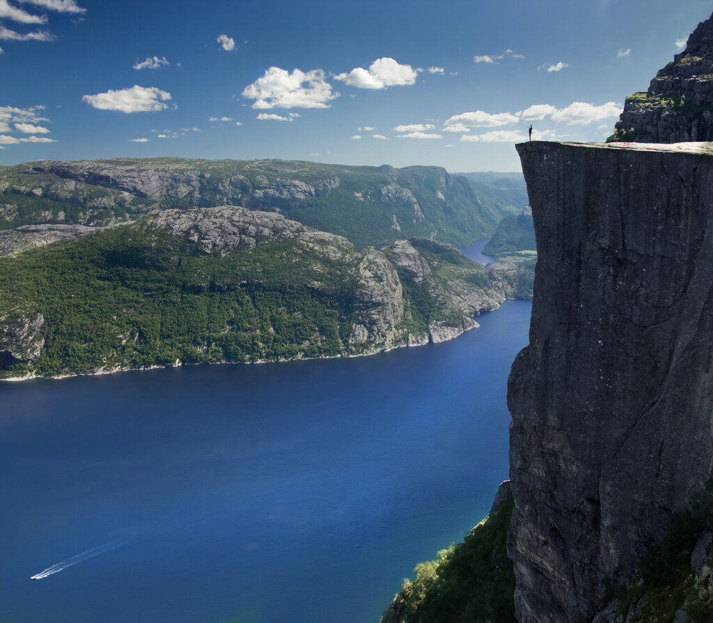 Preikestolen Norway Р±РµР· Р»СЋРґРµР№