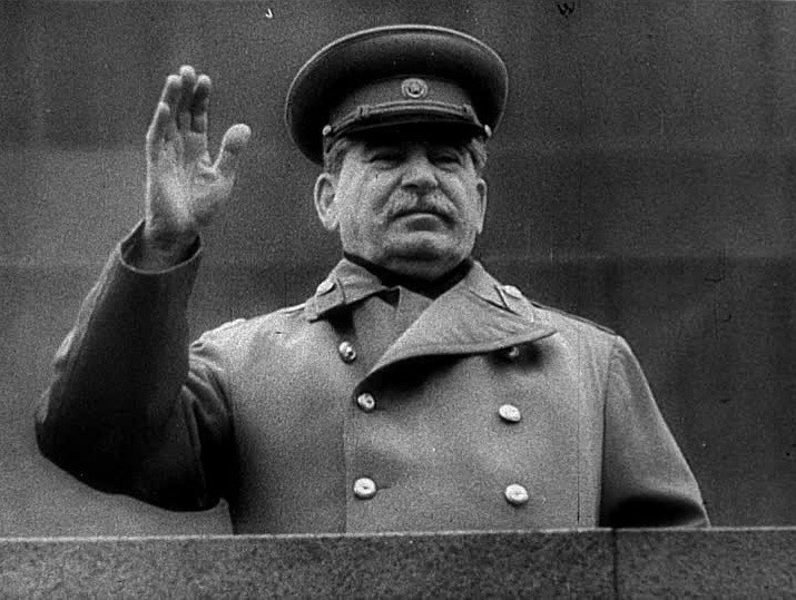Иосиф Сталин на параде