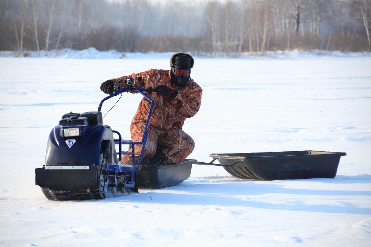 Мотособака электрическая tracksled MTT 154