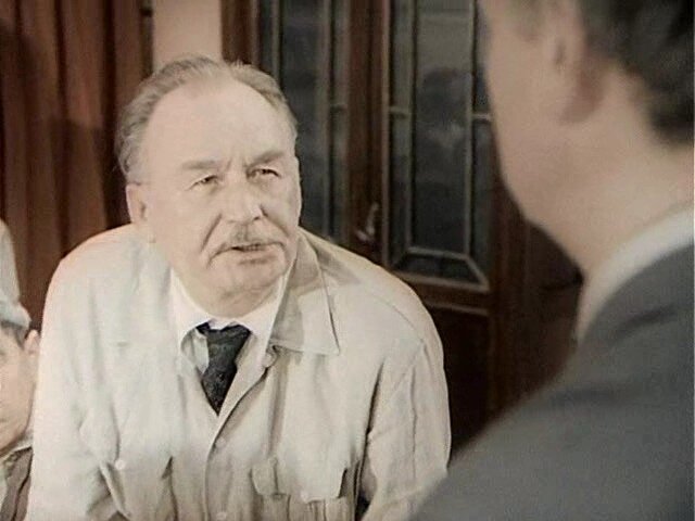 Георгий Шаповалов в фильме "Вечный зов".