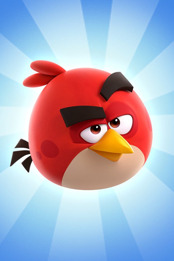 Игрушки-мялки Angry Birds с рогаткой и конструктором, 2 шт.