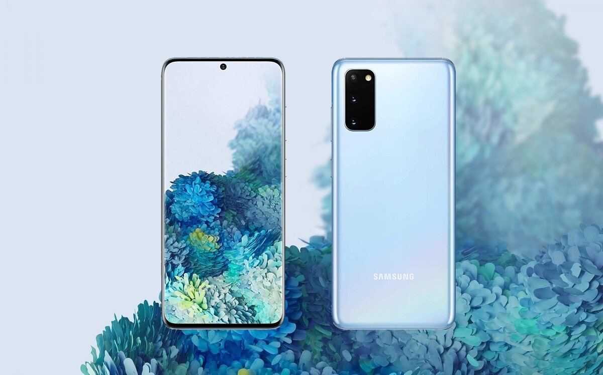 Картинка - изображение смартфона Samsung Galaxy S20. Источник: Яндекс.Картинки.