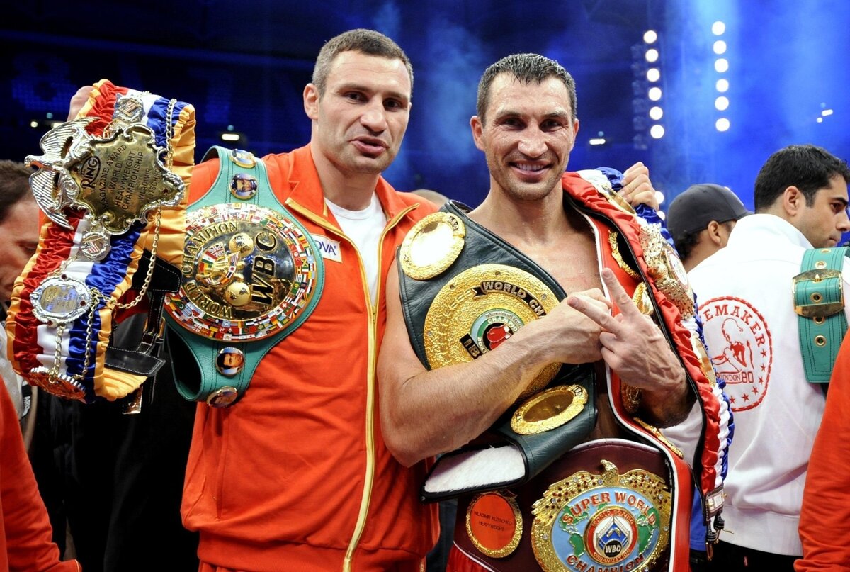 Виталий Кличко и Владимир Кличко