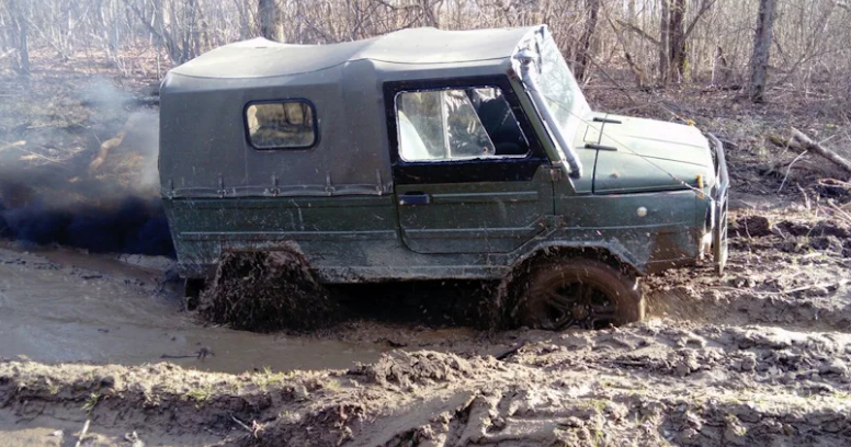 Луаз 969М на бездорожье