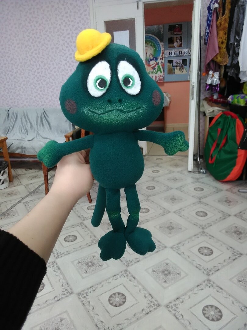 Театральная кукла Лягушонок