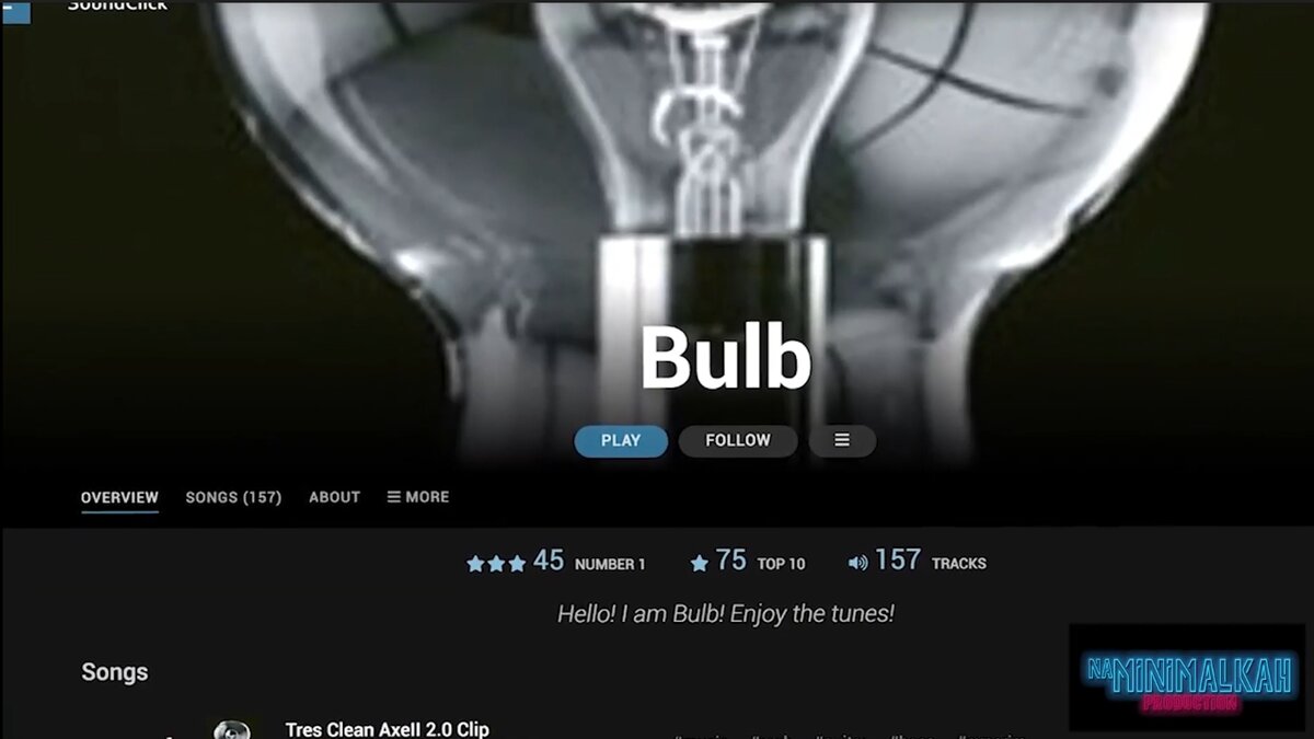 Профиль Bulb (Misha Mansoor) на сайте Soundclick