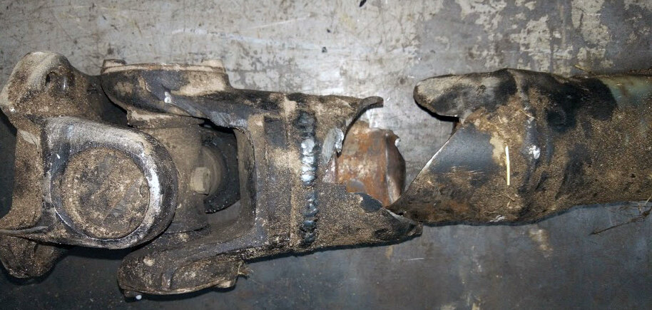 Деформированная труба