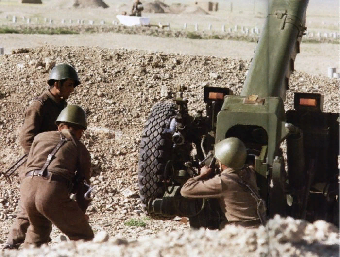 Артиллерийская подготовка перед наступлением. Источник https://kulturologia.ru