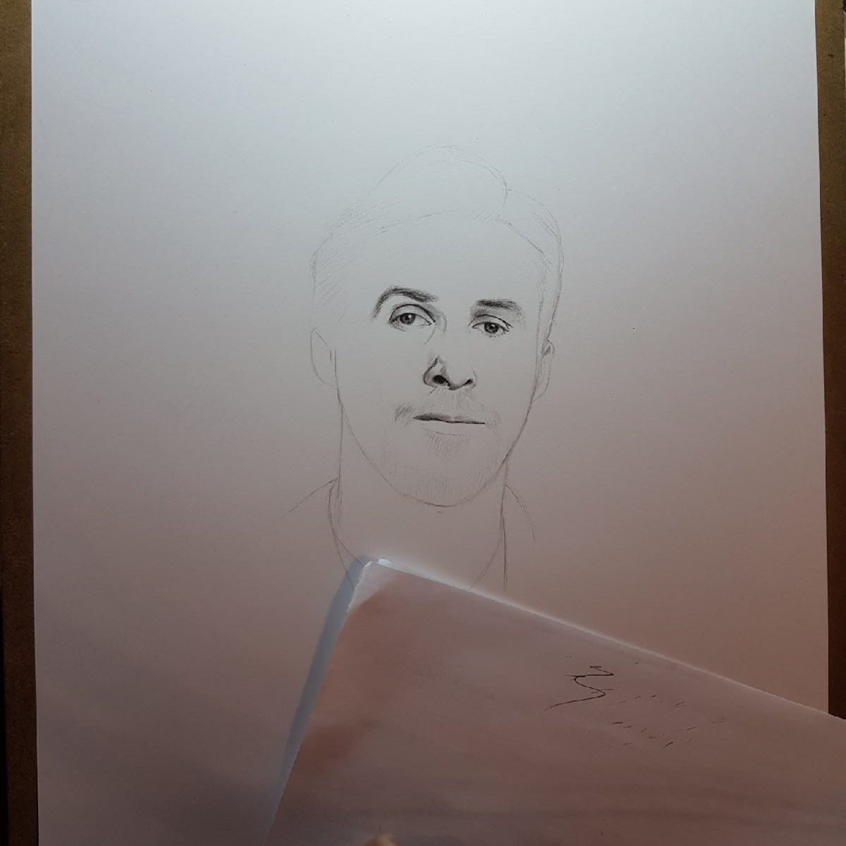 Фото из процесса рисования