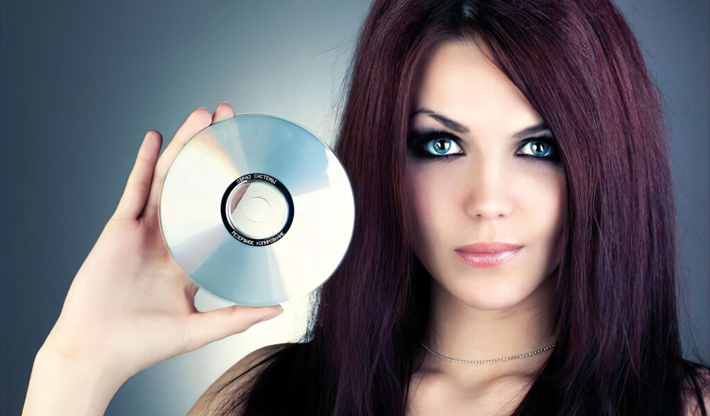Образ системы на DVD диске