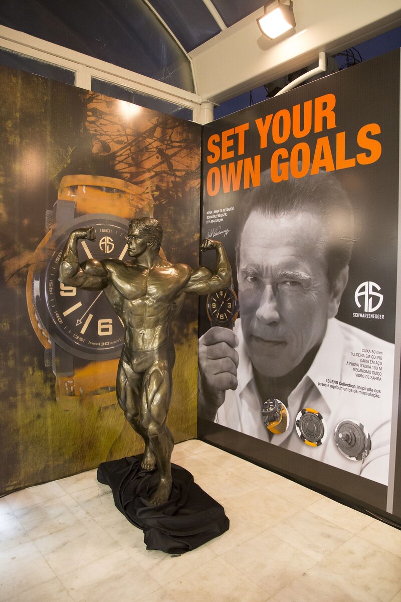 Baselworld 2015 стенд AS - Arnold Schwarzenegger 