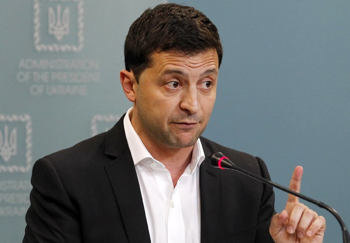Президент Уккраины Владимир Зеленский. Источник фото: https://mirtesen.ru
