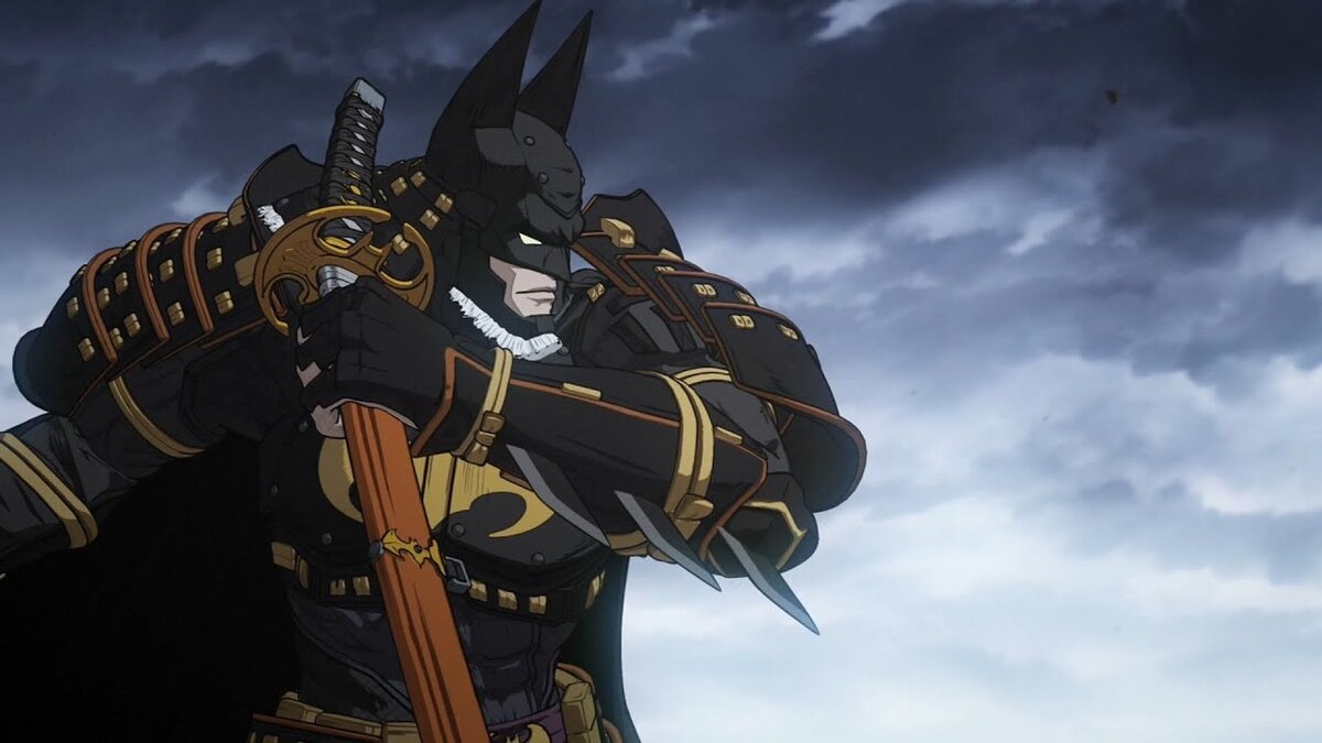 Бэтс тут настолько суров и пафосен, что анимехе пошла бы стилистика "Кулака полярной звезды"