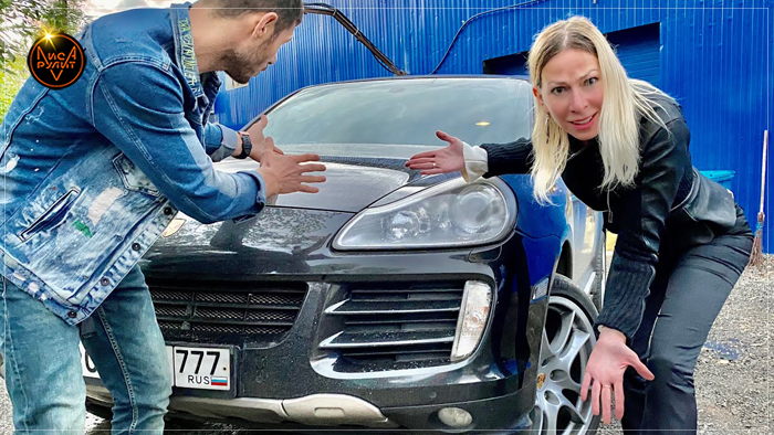Купила Porsche Cayenne с японским V8 на 300 лошадиных сил. Лиса Рулит