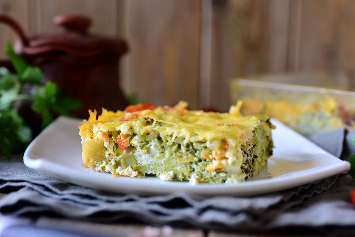 Запеканка из брокколи