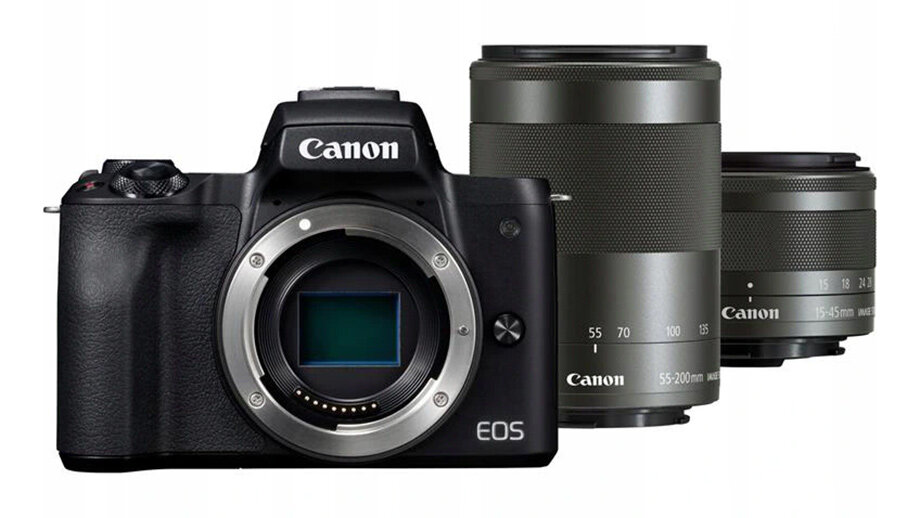 Canon EOS M50 и пара универсальных зумов – отличный комплект для фотолюбителя