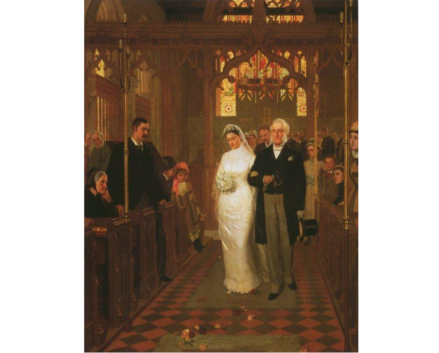 "Пока смерть не разлучит нас", Эдмунд Лейтон", 1878. (сс) Из коллекции Государственной Третьяковской галереи, Wikimedia Commons