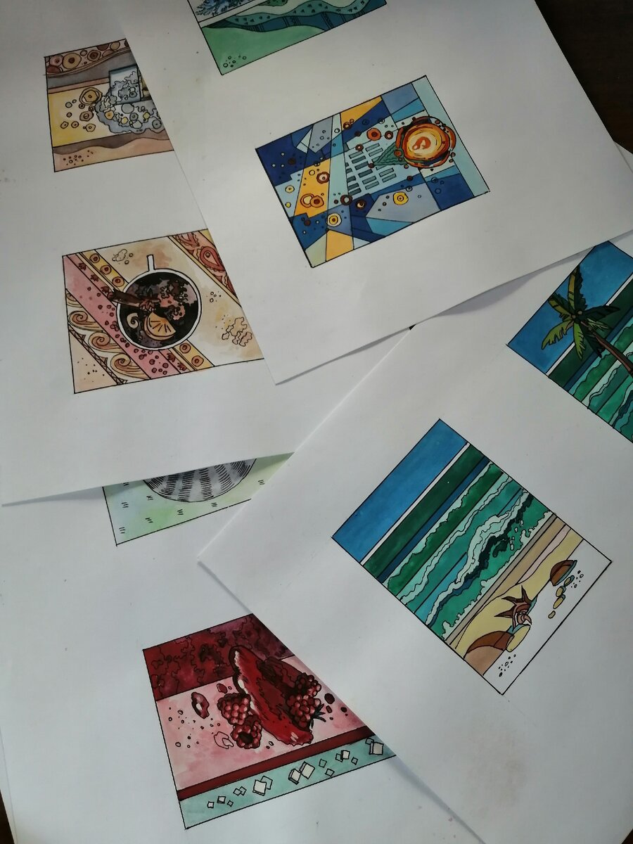 Фото автора. Мои зарисовки, так и не вошли в проект.