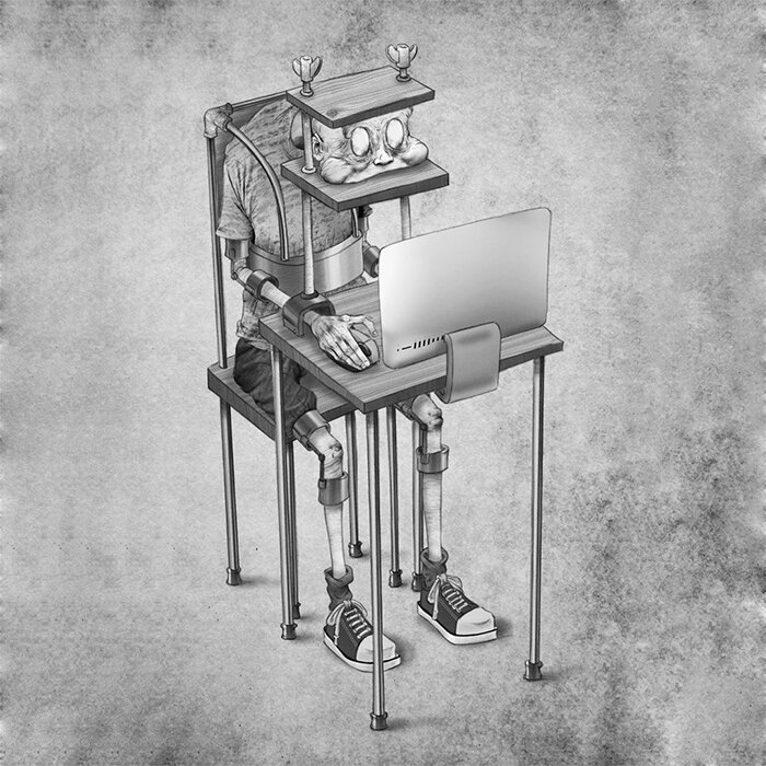 «Я только гляну, что мне вконтакте ответили...»