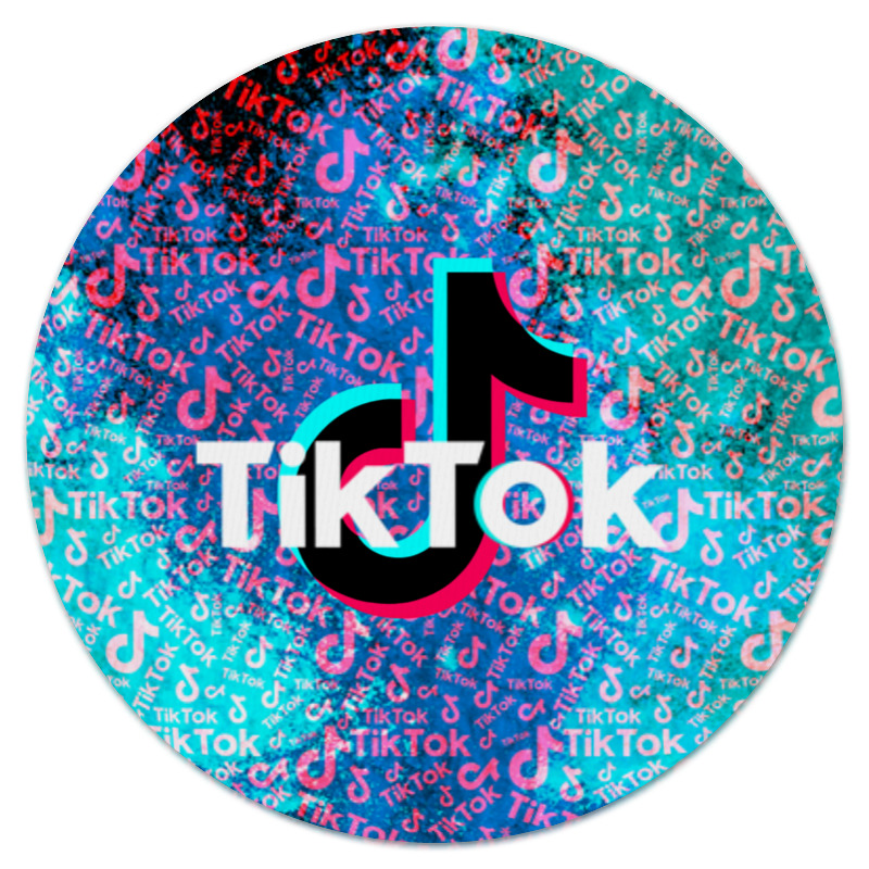 Тик ток круглая картинка
