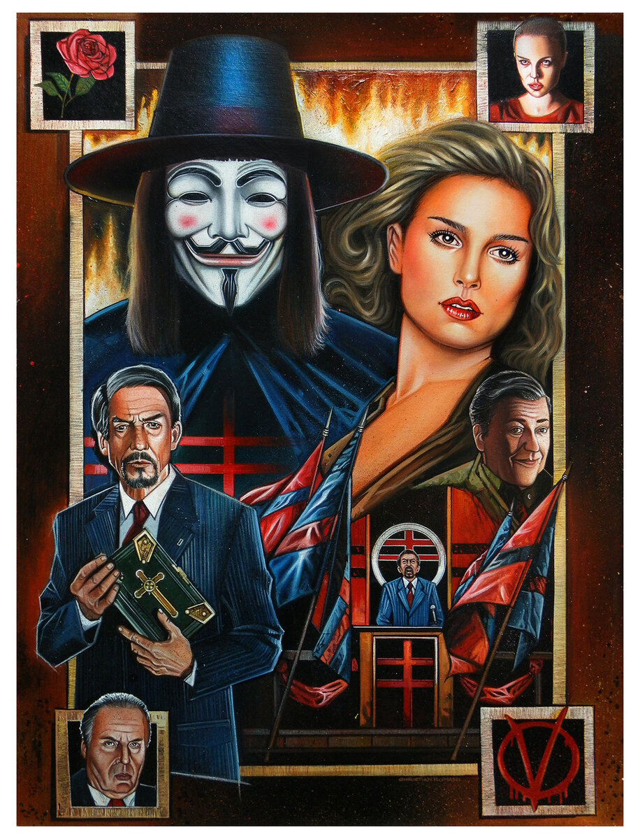 V for Vendetta | Плотные бонвиваны | Дзен