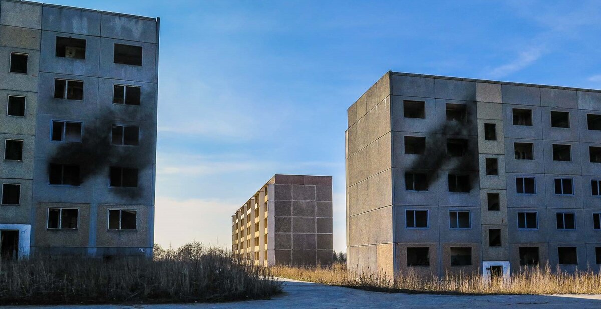 Гарнизонные постройки 70-80 годов 