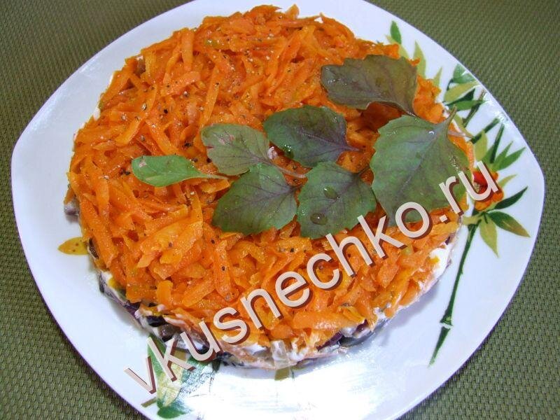 Как приготовить салат Баклажанчик, пошаговый рецепт с фото.