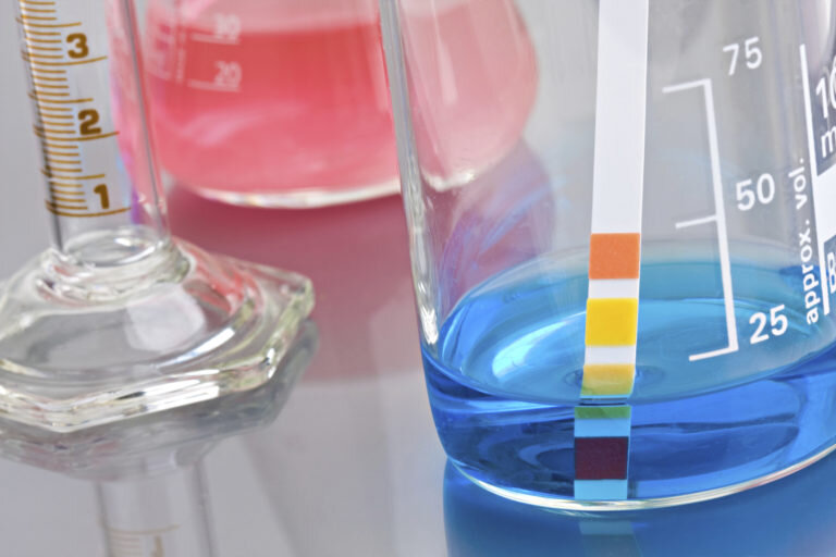 Уровень pH воды