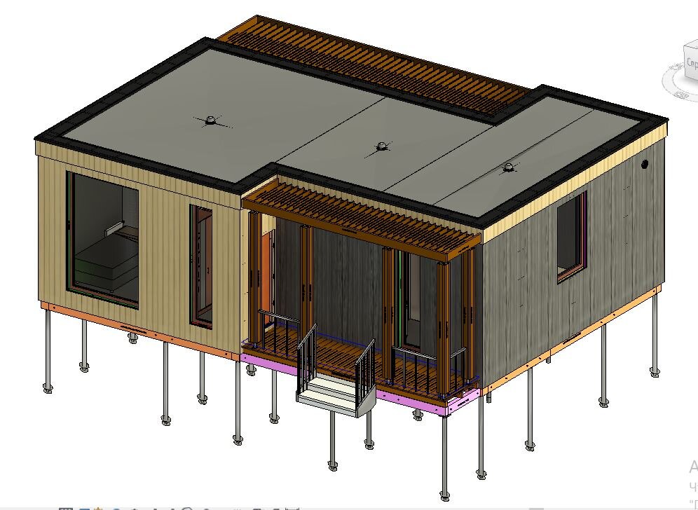 Есть задний вход, что тоже наше общее решение по конструкции..