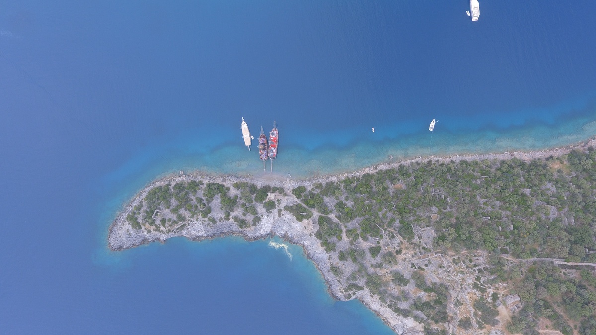 Это сняли во время полета на Квадрокоптер