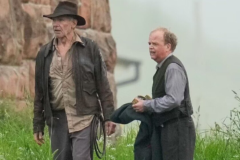 Фото со съемок фильма Indiana Jones 5 (2022). Источник фото mindlifetv.com