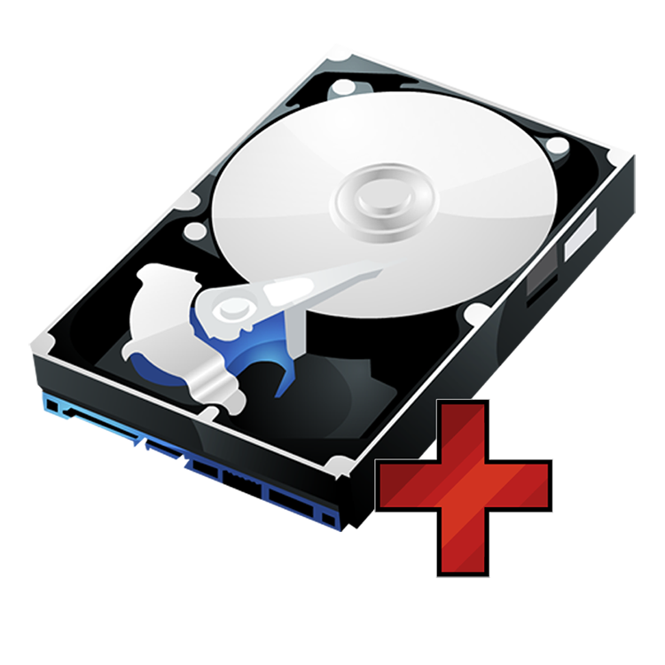 Классический жёсткий диск типа HDD