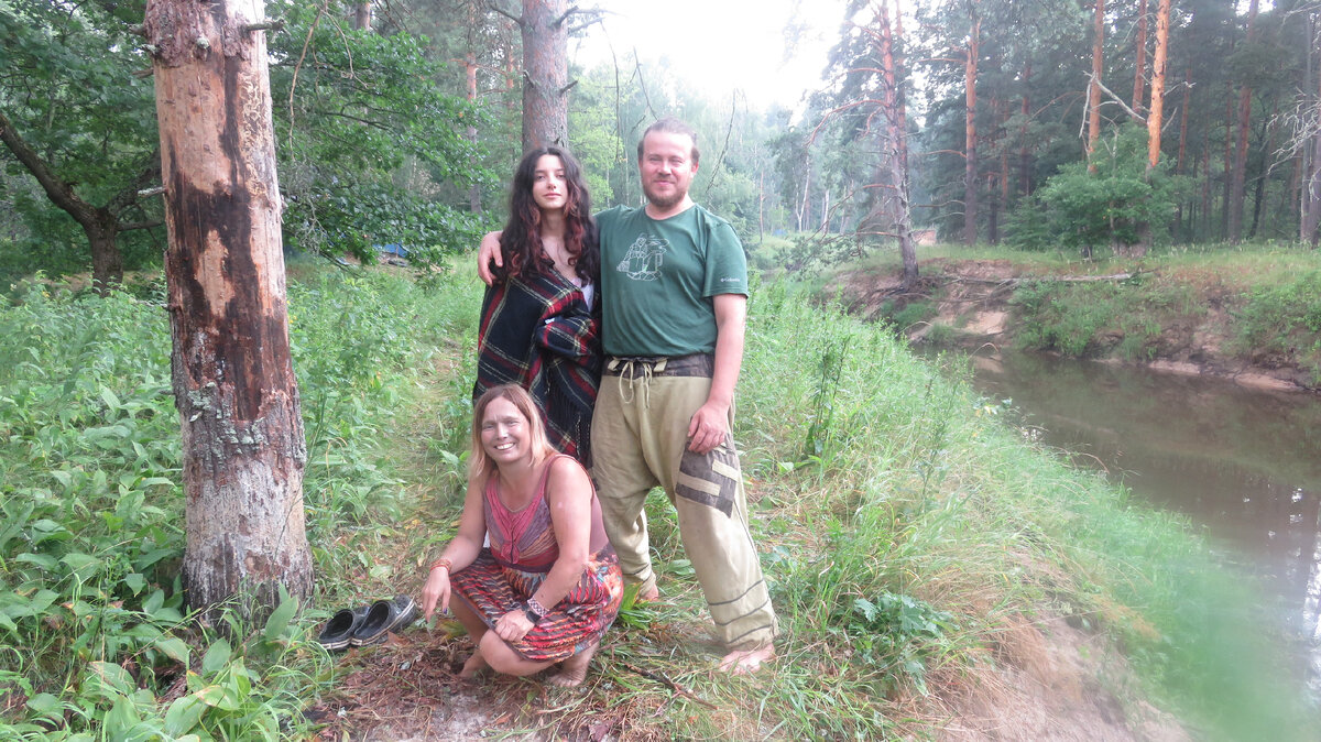 Со старшей дочерью