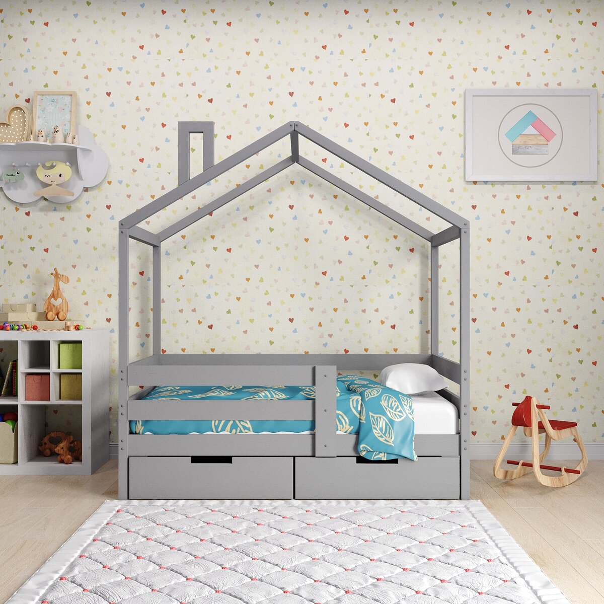 Cottage Long Side с выкатными ящиками