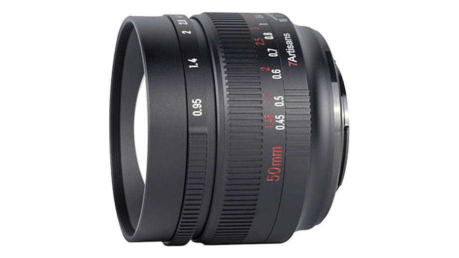 7Artisans 50mm f/0.95 для камер формата APS-C